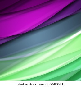 Abstract background created using colorful overlaid stripes. Vector illustration, can be used for presentations, graphic designs brochures, web design.