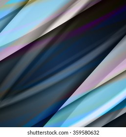 Abstract background created using colorful overlaid stripes. Vector illustration, can be used for presentations, graphic designs brochures, web design.