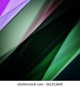 Abstract background created using colorful overlaid stripes. Vector illustration, can be used for presentations, graphic designs brochures, web design.