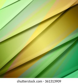 Abstract background created using colorful overlaid stripes. Vector illustration, can be used for presentations, graphic designs brochures, web design.