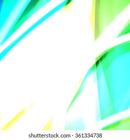 Abstract background created using colorful overlaid stripes. Vector illustration, can be used for presentations, graphic designs brochures, web design.