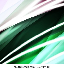 Abstract background created using colorful overlaid stripes. Vector illustration, can be used for presentations, graphic designs brochures, web design.