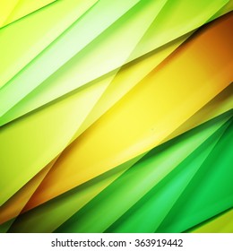 Abstract background created using colorful overlaid stripes. Vector illustration, can be used for presentations, graphic designs brochures, web design.