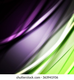 Abstract background created using colorful overlaid stripes. Vector illustration, can be used for presentations, graphic designs brochures, web design.