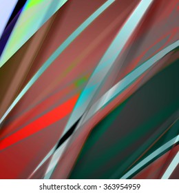 Abstract background created using colorful overlaid stripes. Vector illustration, can be used for presentations, graphic designs brochures, web design.