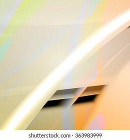 Abstract background created using colorful overlaid stripes. Vector illustration, can be used for presentations, graphic designs brochures, web design.