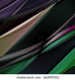 Abstract background created using colorful overlaid stripes. Vector illustration, can be used for presentations, graphic designs brochures, web design.
