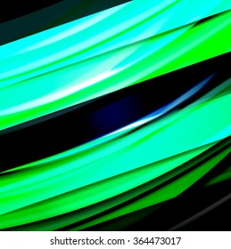 Abstract background created using colorful overlaid stripes. Vector illustration, can be used for presentations, graphic designs brochures, web design.