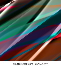 Abstract background created using colorful overlaid stripes. Vector illustration, can be used for presentations, graphic designs brochures, web design.