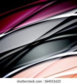Abstract background created using colorful overlaid stripes. Vector illustration, can be used for presentations, graphic designs brochures, web design.