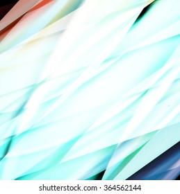 Abstract background created using colorful overlaid stripes. Vector illustration, can be used for presentations, graphic designs brochures, web design.