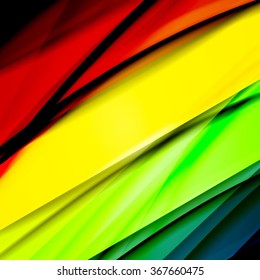 Abstract background created using colorful overlaid stripes. Vector illustration, can be used for presentations, graphic designs brochures, web design.