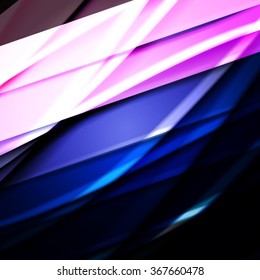 Abstract background created using colorful overlaid stripes. Vector illustration, can be used for presentations, graphic designs brochures, web design.