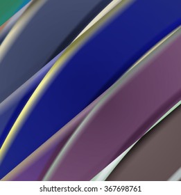 Abstract background created using colorful overlaid stripes. Vector illustration, can be used for presentations, graphic designs brochures, web design.