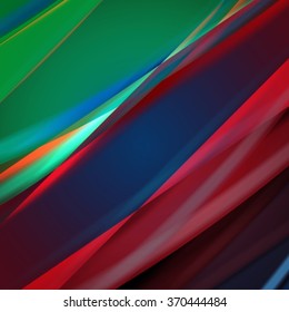 Abstract background created using colorful overlaid stripes. Vector illustration, can be used for presentations, graphic designs brochures, web design.