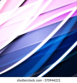 Abstract background created using colorful overlaid stripes. Vector illustration, can be used for presentations, graphic designs brochures, web design.