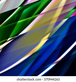 Abstract background created using colorful overlaid stripes. Vector illustration, can be used for presentations, graphic designs brochures, web design.