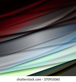 Abstract background created using colorful overlaid stripes. Vector illustration, can be used for presentations, graphic designs brochures, web design.