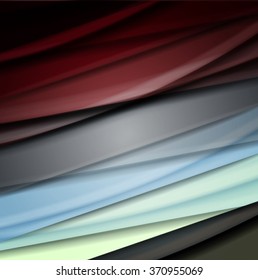 Abstract background created using colorful overlaid stripes. Vector illustration, can be used for presentations, graphic designs brochures, web design.