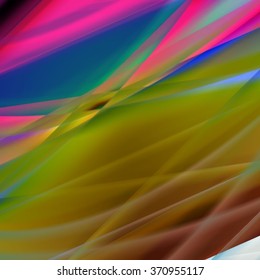 Abstract background created using colorful overlaid stripes. Vector illustration, can be used for presentations, graphic designs brochures, web design.