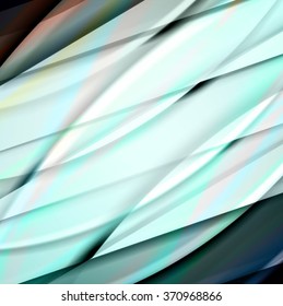 Abstract background created using colorful overlaid stripes. Vector illustration, can be used for presentations, graphic designs brochures, web design.