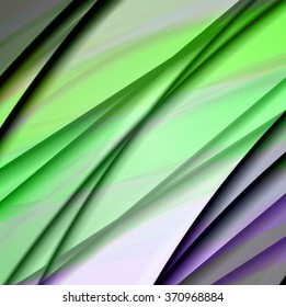 Abstract background created using colorful overlaid stripes. Vector illustration, can be used for presentations, graphic designs brochures, web design.