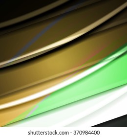 Abstract background created using colorful overlaid stripes. Vector illustration, can be used for presentations, graphic designs brochures, web design.