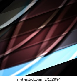 Abstract background created using colorful overlaid stripes. Vector illustration, can be used for presentations, graphic designs brochures, web design.