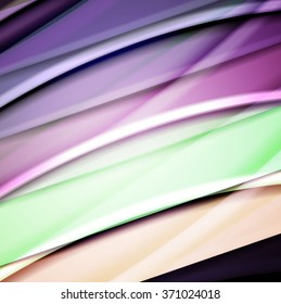Abstract background created using colorful overlaid stripes. Vector illustration, can be used for presentations, graphic designs brochures, web design.