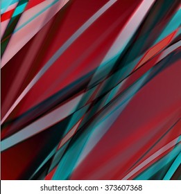 Abstract background created using colorful overlaid stripes. Vector illustration, can be used for presentations, graphic designs brochures, web design.