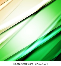 Abstract background created using colorful overlaid stripes. Vector illustration, can be used for presentations, graphic designs brochures, web design.