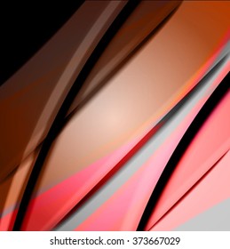 Abstract background created using colorful overlaid stripes. Vector illustration, can be used for presentations, graphic designs brochures, web design.