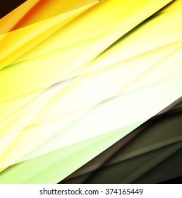 Abstract background created using colorful overlaid stripes. Vector illustration, can be used for presentations, graphic designs brochures, web design.