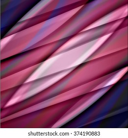 Abstract background created using colorful overlaid stripes. Vector illustration, can be used for presentations, graphic designs brochures, web design.