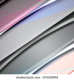 Abstract background created using colorful overlaid stripes. Vector illustration, can be used for presentations, graphic designs brochures, web design.