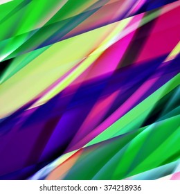 Abstract background created using colorful overlaid stripes. Vector illustration, can be used for presentations, graphic designs brochures, web design.