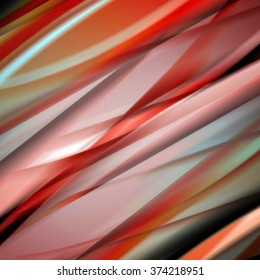 Abstract background created using colorful overlaid stripes. Vector illustration, can be used for presentations, graphic designs brochures, web design.