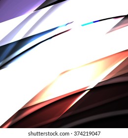 Abstract background created using colorful overlaid stripes. Vector illustration, can be used for presentations, graphic designs brochures, web design.