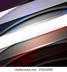 Abstract background created using colorful overlaid stripes. Vector illustration, can be used for presentations, graphic designs brochures, web design.