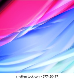Abstract background created using colorful overlaid stripes. Vector illustration, can be used for presentations, graphic designs brochures, web design.
