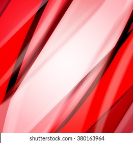 Abstract background created using colorful overlaid stripes. Vector illustration, can be used for presentations, graphic designs brochures, web design.