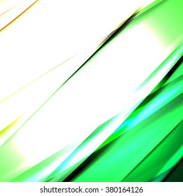 Abstract background created using colorful overlaid stripes. Vector illustration, can be used for presentations, graphic designs brochures, web design.