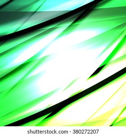 Abstract background created using colorful overlaid stripes. Vector illustration, can be used for presentations, graphic designs brochures, web design.