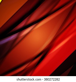 Abstract background created using colorful overlaid stripes. Vector illustration, can be used for presentations, graphic designs brochures, web design.