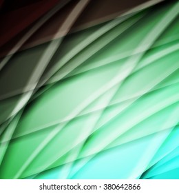 Abstract background created using colorful overlaid stripes. Vector illustration, can be used for presentations, graphic designs brochures, web design.