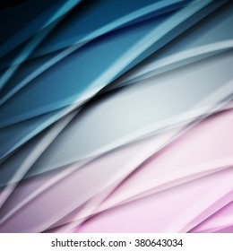Abstract background created using colorful overlaid stripes. Vector illustration, can be used for presentations, graphic designs brochures, web design.