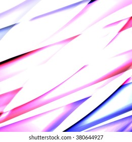 Abstract background created using colorful overlaid stripes. Vector illustration, can be used for presentations, graphic designs brochures, web design.
