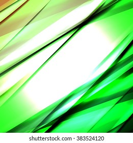 Abstract background created using colorful overlaid stripes. Vector illustration, can be used for presentations, graphic designs brochures, web design.