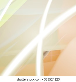 Abstract background created using colorful overlaid stripes. Vector illustration, can be used for presentations, graphic designs brochures, web design.