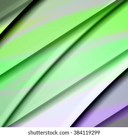 Abstract background created using colorful overlaid stripes. Vector illustration, can be used for presentations, graphic designs brochures, web design.